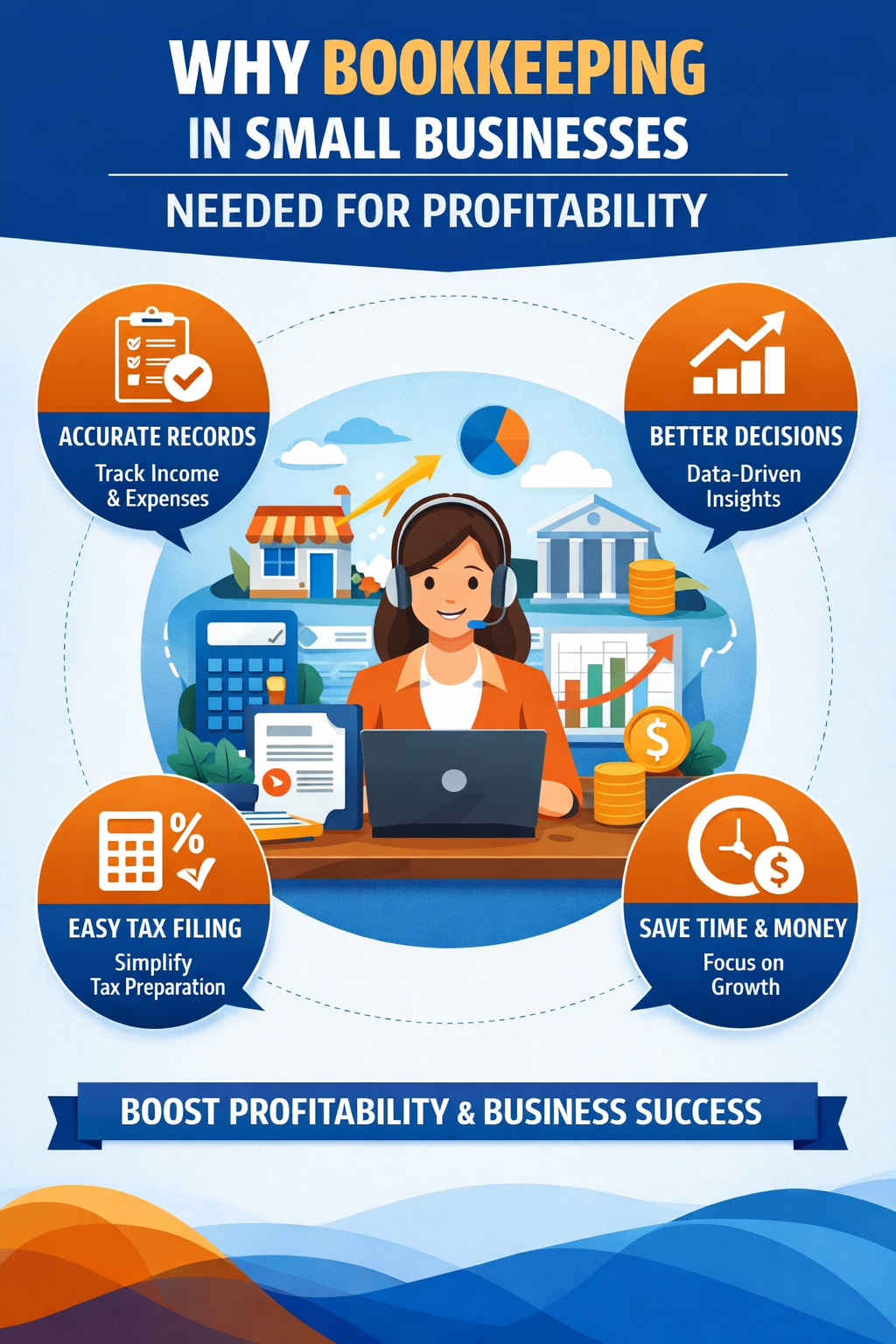 Why Bookkeeping in Small Businesses Needed for Profitability